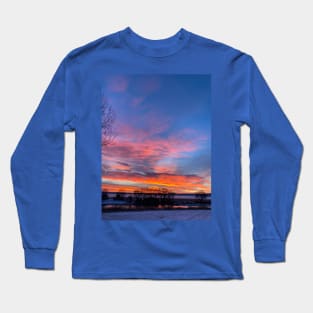 Winter sunrise Long Sleeve T-Shirt